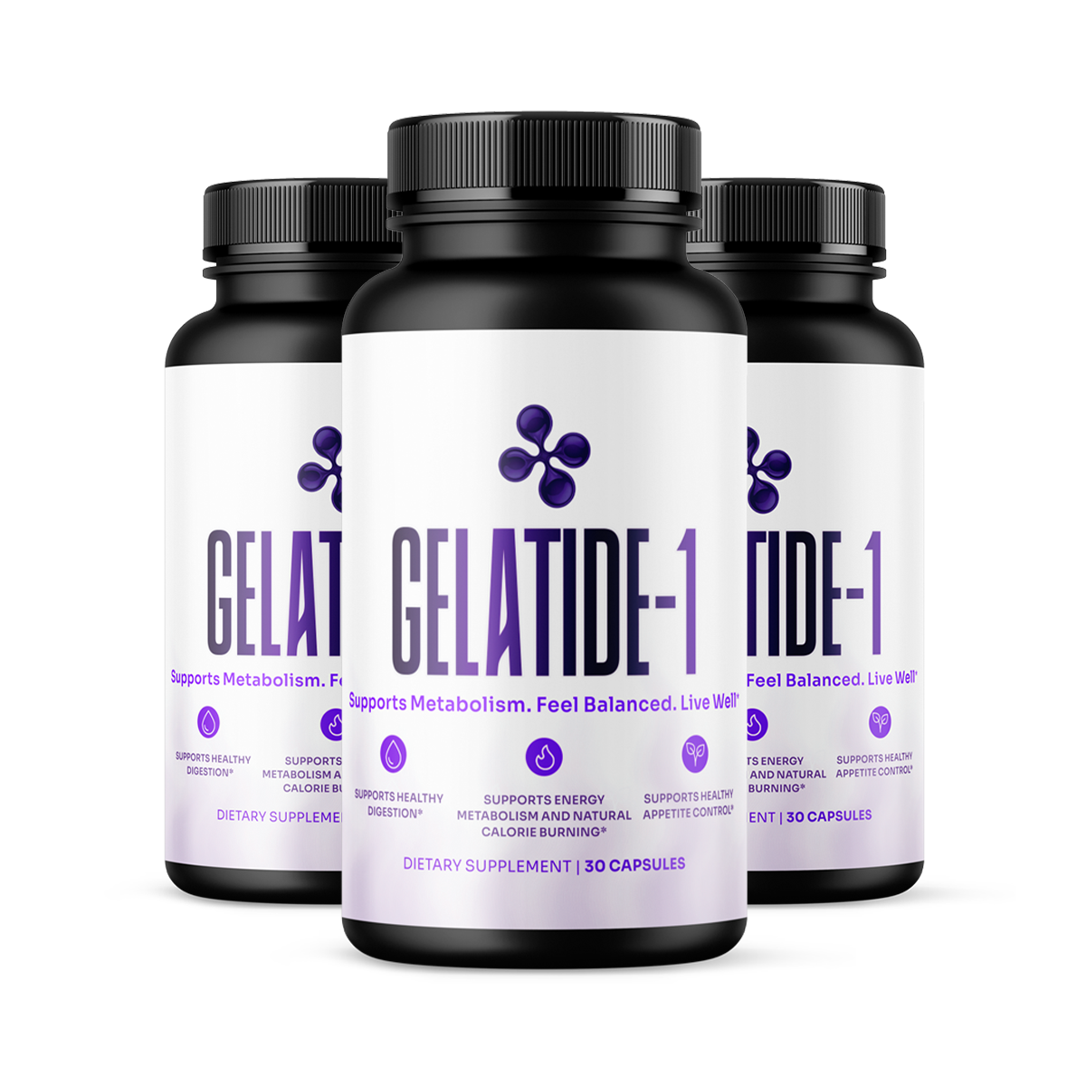 Gelatide-1 3 bottle package