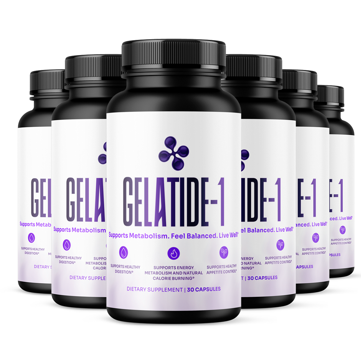 Gelatide-1 6 bottle package