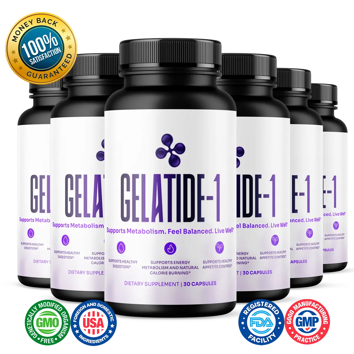 Gelatide-1 product bottle